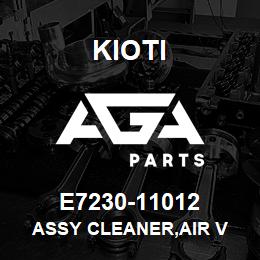 E7230-11012 Kioti ASSY CLEANER,AIR V | AGA Parts