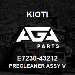 E7230-43212 Kioti PRECLEANER ASSY V | AGA Parts