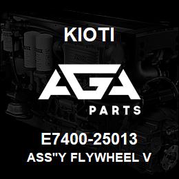 E7400-25013 Kioti ASS'Y FLYWHEEL V | AGA Parts