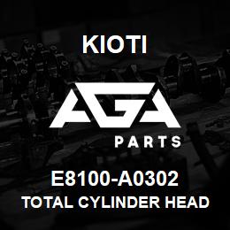 E8100-A0302 Kioti TOTAL CYLINDER HEAD ASSY V | AGA Parts