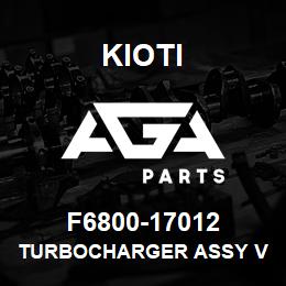 F6800-17012 Kioti TURBOCHARGER ASSY V | AGA Parts