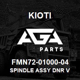 FMN72-01000-04 Kioti SPINDLE ASSY DNR V | AGA Parts