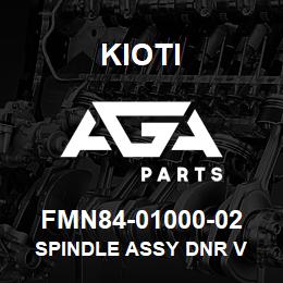 FMN84-01000-02 Kioti SPINDLE ASSY DNR V | AGA Parts