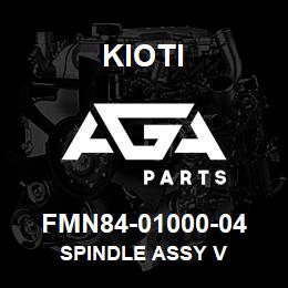 FMN84-01000-04 Kioti SPINDLE ASSY V | AGA Parts