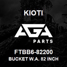 FTBB6-82200 Kioti BUCKET W.A. 82 INCH | AGA Parts