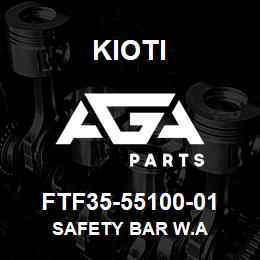 FTF35-55100-01 Kioti SAFETY BAR W.A | AGA Parts