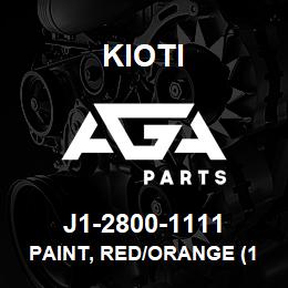 J1-2800-1111 Kioti PAINT, RED/ORANGE (12 OZ. SPRAY) 2004/- | AGA Parts