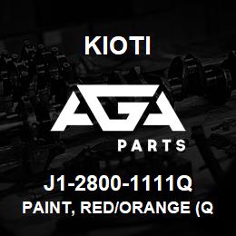 J1-2800-1111Q Kioti PAINT, RED/ORANGE (QUART) 2004/- DNR | AGA Parts