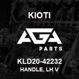 KLD20-42232 Kioti HANDLE, LH V | AGA Parts