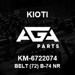 KM-6722074 Kioti BELT (72) B-74 NR | AGA Parts