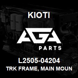 L2505-04204 Kioti TRK FRAME, MAIN MOUNTING ASS'Y (RH) V | AGA Parts