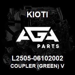 L2505-06102002 Kioti COUPLER (GREEN) V | AGA Parts