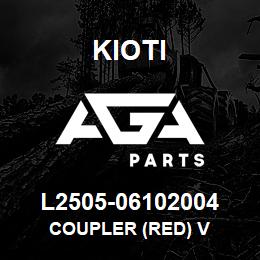 L2505-06102004 Kioti COUPLER (RED) V | AGA Parts