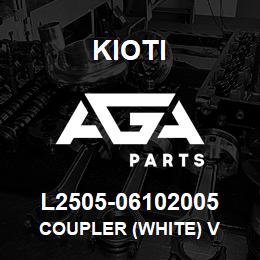 L2505-06102005 Kioti COUPLER (WHITE) V | AGA Parts