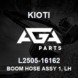 L2505-16162 Kioti BOOM HOSE ASSY 1, LH V | AGA Parts