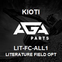 LIT-FC-ALL1 Kioti LITERATURE FIELD OPTION CAB ALL | AGA Parts