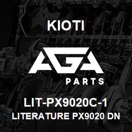 LIT-PX9020C-1 Kioti LITERATURE PX9020 DNR V | AGA Parts