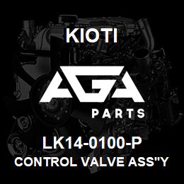 LK14-0100-P Kioti CONTROL VALVE ASS'Y | AGA Parts