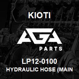 LP12-0100 Kioti HYDRAULIC HOSE (MAIN) (904 1/4" - 4 1/4" 2300L) V | AGA Parts