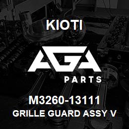 M3260-13111 Kioti GRILLE GUARD ASSY V | AGA Parts