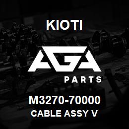 M3270-70000 Kioti CABLE ASSY V | AGA Parts