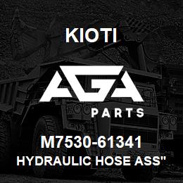 M7530-61341 Kioti HYDRAULIC HOSE ASS'Y, 3/8 | AGA Parts