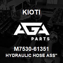 M7530-61351 Kioti HYDRAULIC HOSE ASS'Y, 3/8 | AGA Parts