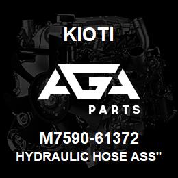 M7590-61372 Kioti HYDRAULIC HOSE ASS'Y, 3/8 V | AGA Parts