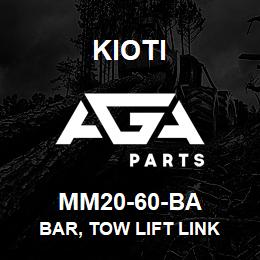 MM20-60-BA Kioti BAR, TOW LIFT LINK | AGA Parts