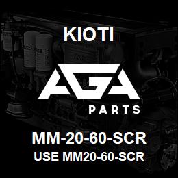 MM20-60-SCR Kioti REAR SCALP ROLLER BRACKET RIGHT V | AGA Parts