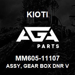 MM605-11107 Kioti ASSY, GEAR BOX DNR V | AGA Parts