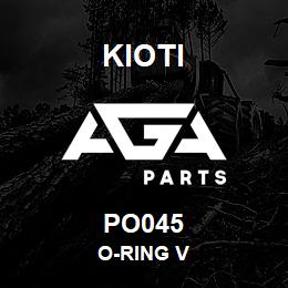 PO045 Kioti O-RING | AGA Parts