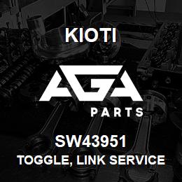 SW43951 Kioti TOGGLE, LINK SERVICE KIT | AGA Parts