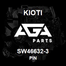 SW46632-3 Kioti PIN | AGA Parts