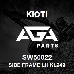 SW50022 Kioti SIDE FRAME LH KL249 050 V | AGA Parts