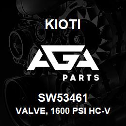 SW53461 Kioti VALVE, 1600 PSI HC-V-AA23 V | AGA Parts