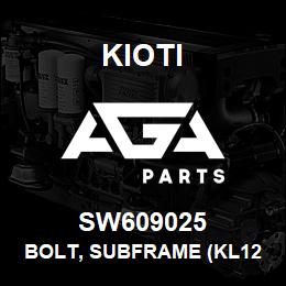 SW6090-25 Kioti BOLT (SUBFRAME KL128) V | AGA Parts