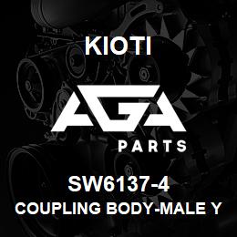 SW6137-4 Kioti COUPLING BODY-MALE YDP | AGA Parts