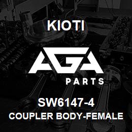 SW6147-4 Kioti COUPLER BODY-FEMALE YDP | AGA Parts