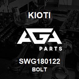 SWG180122 Kioti BOLT | AGA Parts