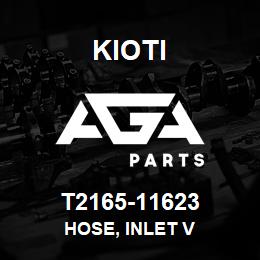 T2165-11623 Kioti HOSE, INLET V | AGA Parts