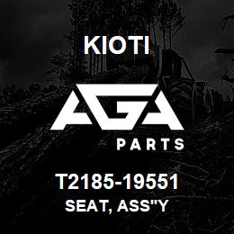 T2185-19551 Kioti SEAT, ASS'Y | AGA Parts