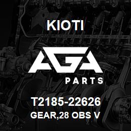 T2185-22626 Kioti GEAR,28 OBS V | AGA Parts