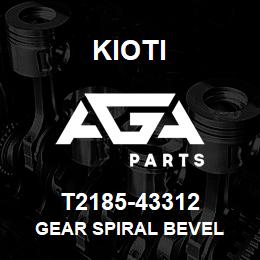 T2185-43312 Kioti GEAR SPIRAL BEVEL | AGA Parts