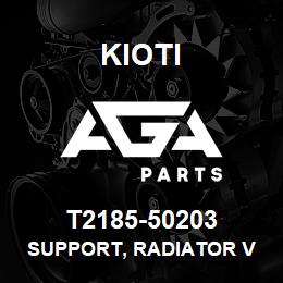 T2185-50203 Kioti SUPPORT, RADIATOR V | AGA Parts