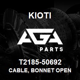 T2185-50692 Kioti CABLE, BONNET OPEN | AGA Parts