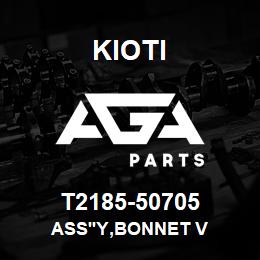 T2185-50705 Kioti ASS'Y,BONNET V | AGA Parts