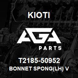 T2185-50952 Kioti BONNET SPONG(LH) V | AGA Parts