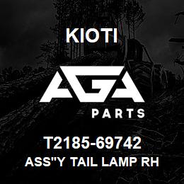 T2185-69742 Kioti ASS'Y TAIL LAMP RH DNR V | AGA Parts