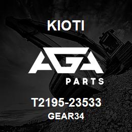 T2195-23533 Kioti GEAR34 | AGA Parts